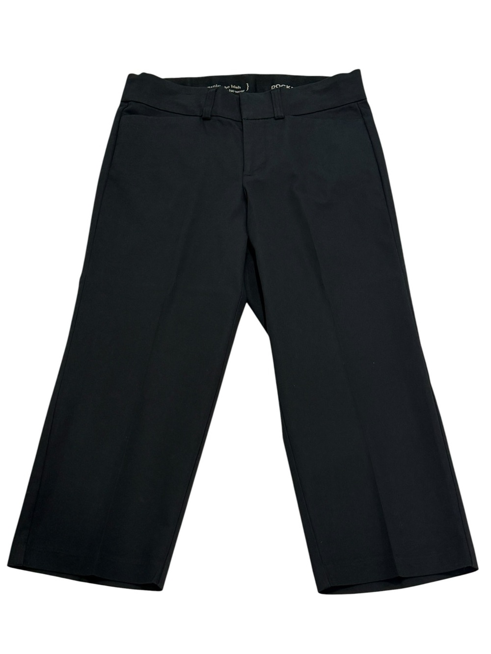 Dockers Black Women's Capri Trousers Business Size 4